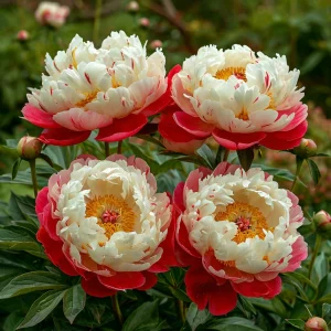 Пион Коралловый Каскад купить по цене от 490р. в интернет-магазине «Посадика» с доставкой почтой в в Пыть-Яхе и по всей России – [изображение №1].