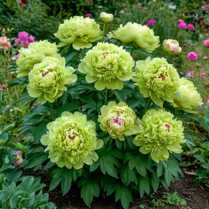 Пион Зеленые Бобы купить по цене от 610р. в интернет-магазине «Посадика» с доставкой почтой в в Пыть-Яхе и по всей России – [изображение №1].